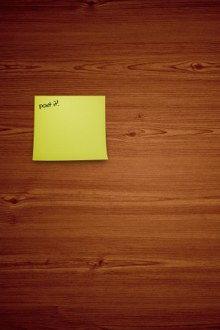 Стикер Post it! обои