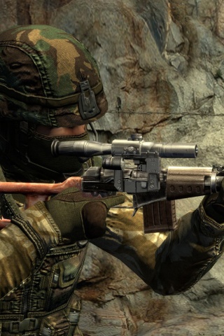 Снайпер из Counter Strike обои