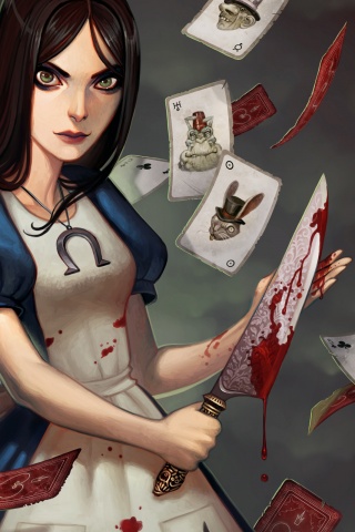 Алиса в стране чудес обои