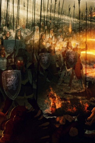 Борьба против порождений тьмы обои