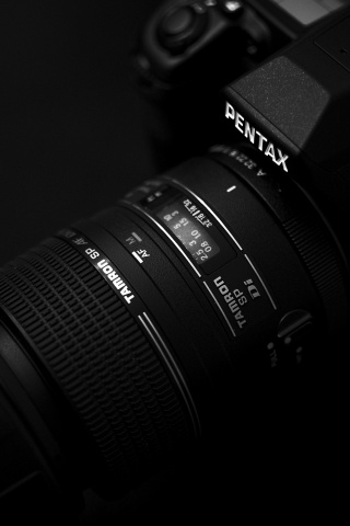 Фотоаппарат pentax объектив обои