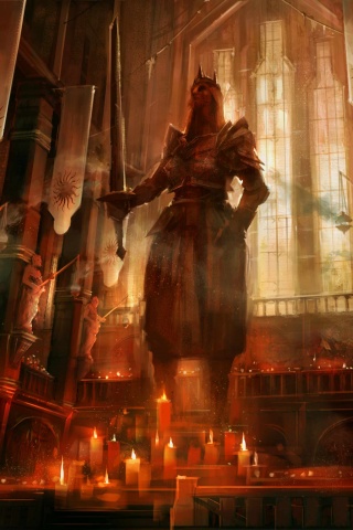 Алтарь из Dragon Age обои