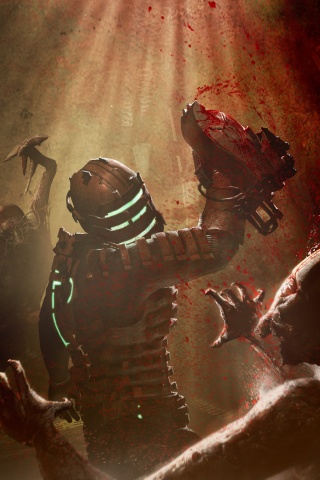 Айзек Кларк выпилил монстра обои