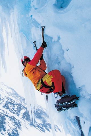 Альпинист обои
