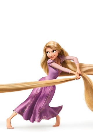 Рапунцель и пойманный Флин обои