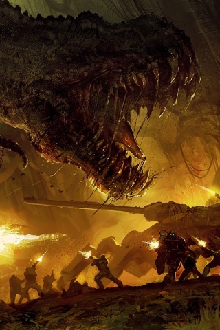 Динозавр обои