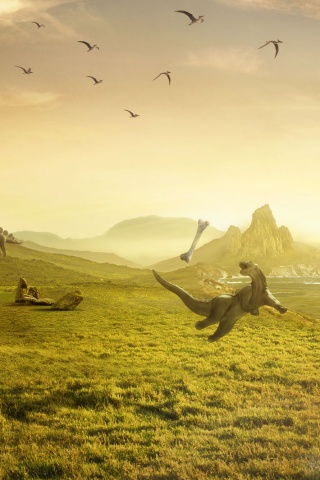 Доисторические игры обои