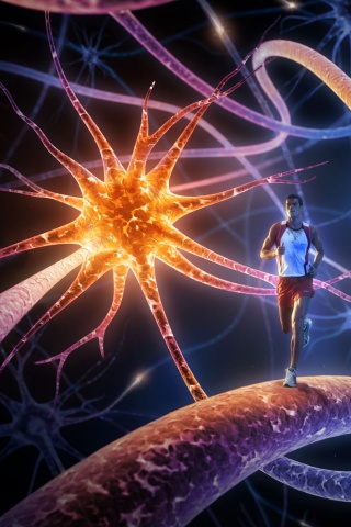 Бег мыслей обои