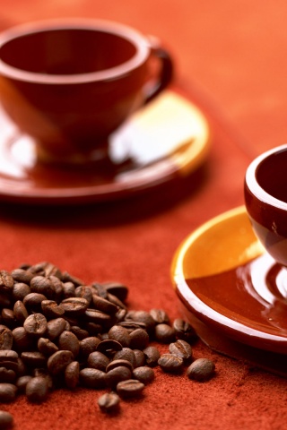 Кофейные чашки обои