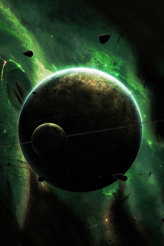 Неизвестная планета обои