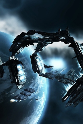 Космический корабль обои