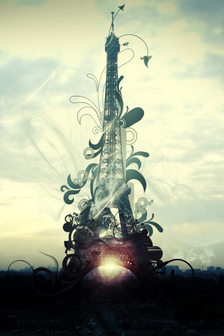 Эйфелева башня обои