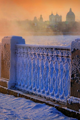 Набережная Невы обои