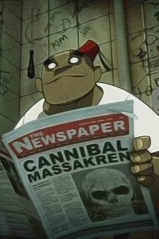 Рассел Хоббс из Gorillaz обои