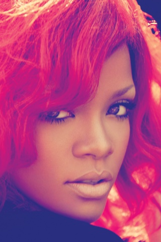 Огненная Рианна обои