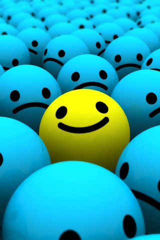 Смайлы обои