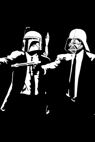 Pulp Fiction в стиле Star Wars обои