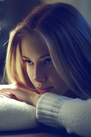 Задумалась обои