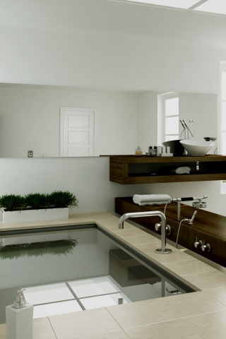 Ванная комната обои