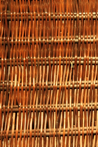 Плетёный забор обои