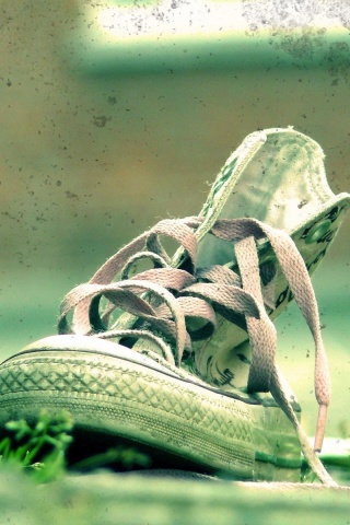 Старый ботинок обои