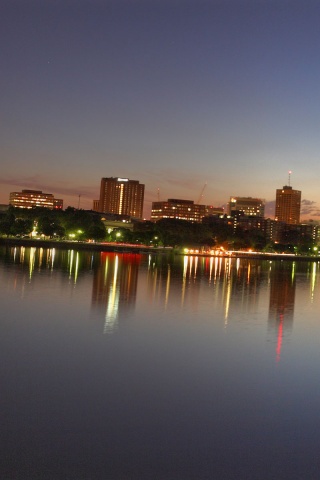 Панорама Бостона обои