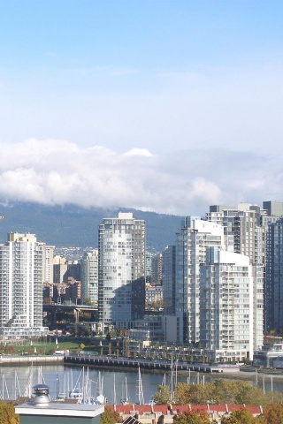 Панорама города обои