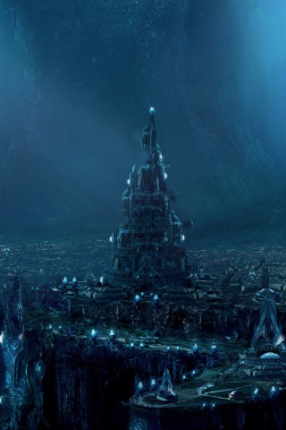 Подземный город обои