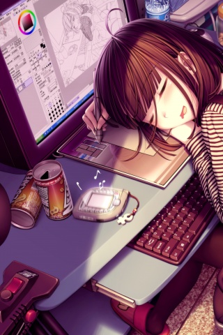 Нарисовать самого себя обои