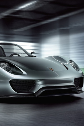 Porache 918 Spider обои