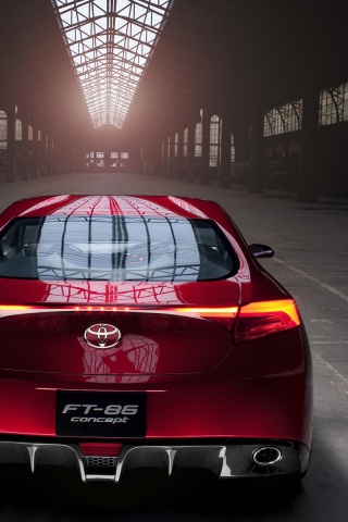 Концепт спортивной тойоты обои