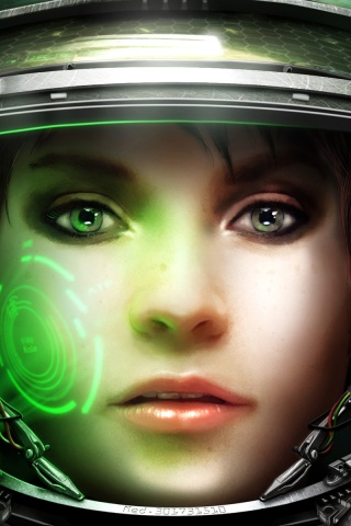 Медик из вселенной Star Craft 2 обои