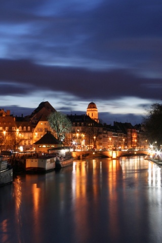 Город Страсбург обои