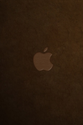 Логотип Apple в дереве обои