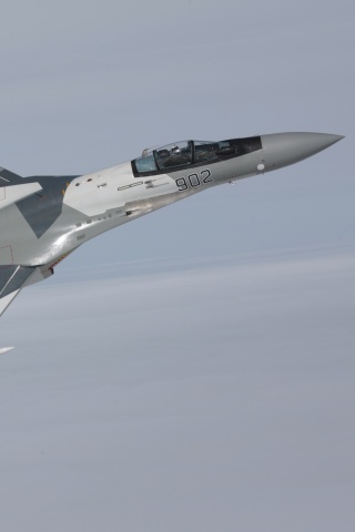 Полёт истребителя обои