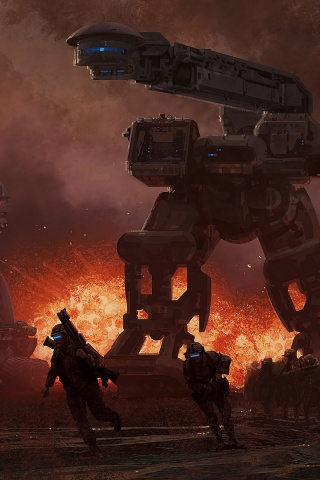 Война будущего обои