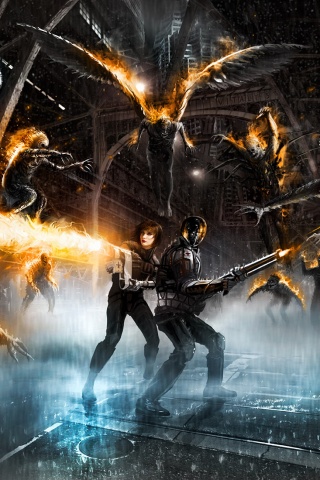 Игровой фанарт обои