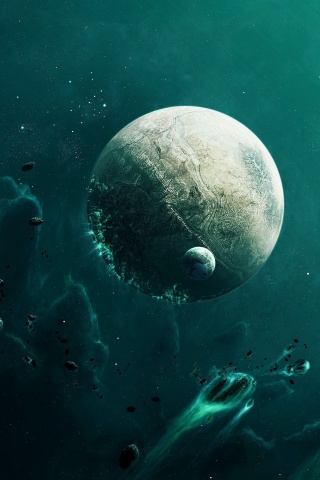 Глубины необъятного космоса обои