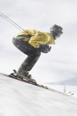 Горнолыжник обои