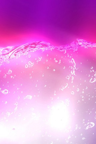 Розовый прибой обои