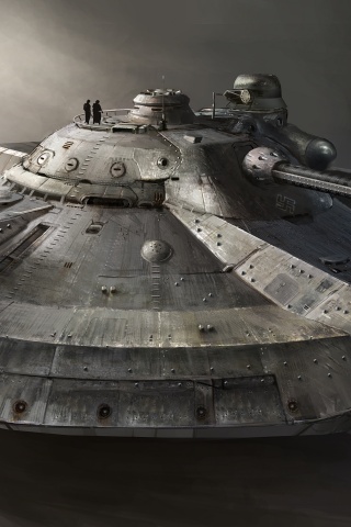 Летающая тарелка. Разработка Рейха. обои