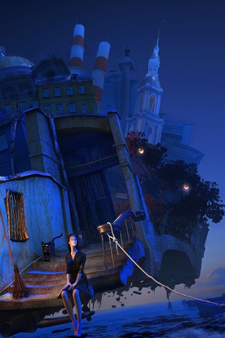 Мрачный Питер обои