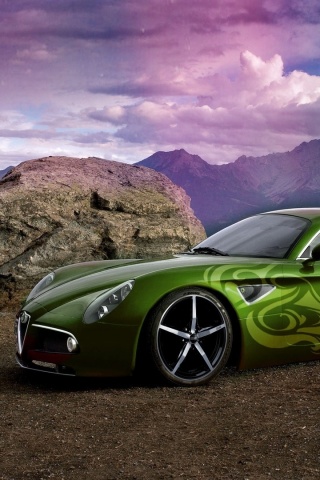 Альфа-ромео обои