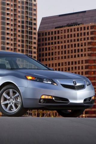 Acura  в городе обои