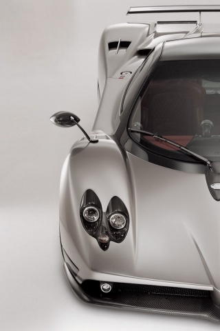 Pagani Zonda спереди обои