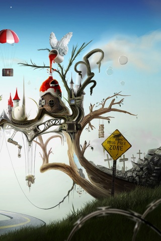 Свободная от наркотиков зона обои