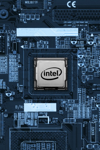 Процессор от Intel обои