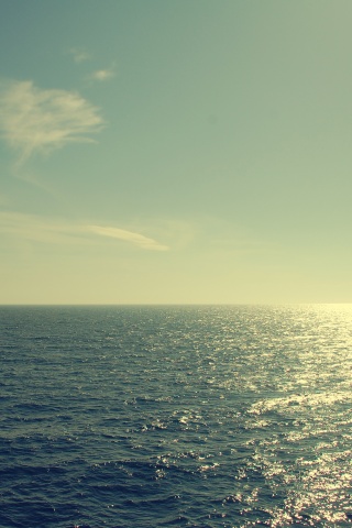 Бескрайнее море обои