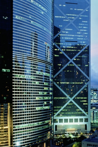 Группа небоскребов обои