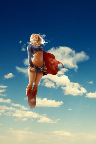 Супердевушка обои